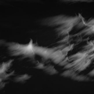 Whispers Among the Clouds 4 - Black and White Cloud Landscape - Fine Art Print