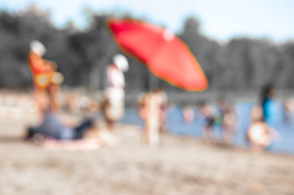 Blurred Horizons 6 – Minimalist Beach Landscape Art – Fine Art Photography Print