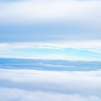 Serene Above the Clouds 2 – Dreamy Pastel Sky and Clouds Photography by Alexei Quintero