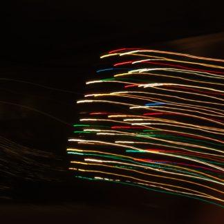 Dynamic Highway Lights 10 – Abstract Long Exposure Nightscape by Alexei Quintero