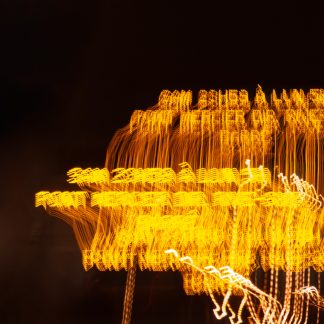 Dynamic Highway Lights 9 – Abstract Long Exposure Nightscape by Alexei Quintero