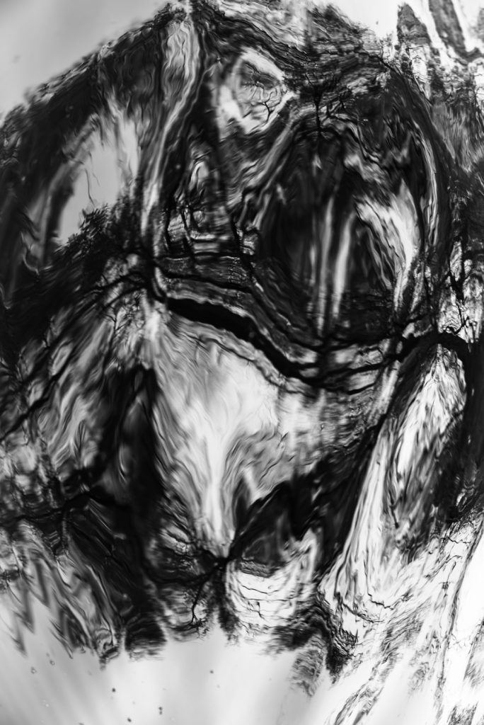 Stark Converging Pathways 3 – Ottawa Rideau Canal Monochrome Art by Alexei Quintero