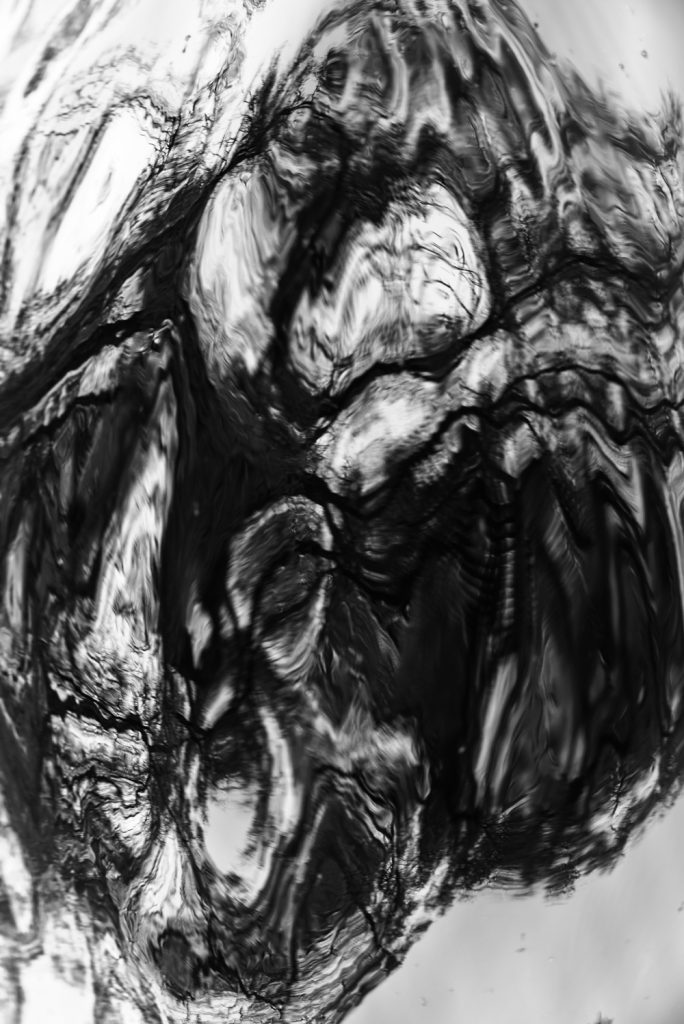 Stark Converging Pathways 5 – Ottawa Rideau Canal Monochrome Art by Alexei Quintero