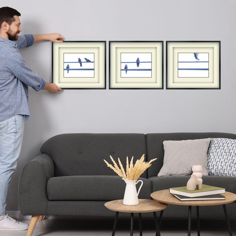 Charming crow saga triptych