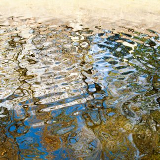 Breathtaking Transformative Reflections 2 – Ottawa Rideau Canal Abstract Art by Alexei Quintero
