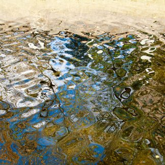 Breathtaking Transformative Reflections 3 – Ottawa Rideau Canal Abstract Art by Alexei Quintero