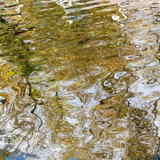 Breathtaking Transformative Reflections 4 – Ottawa Rideau Canal Abstract Art by Alexei Quintero