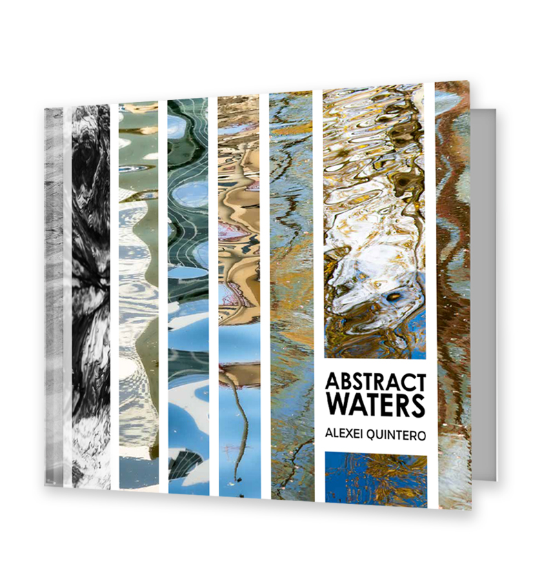 Abstract Waters — hardcover photo book cover