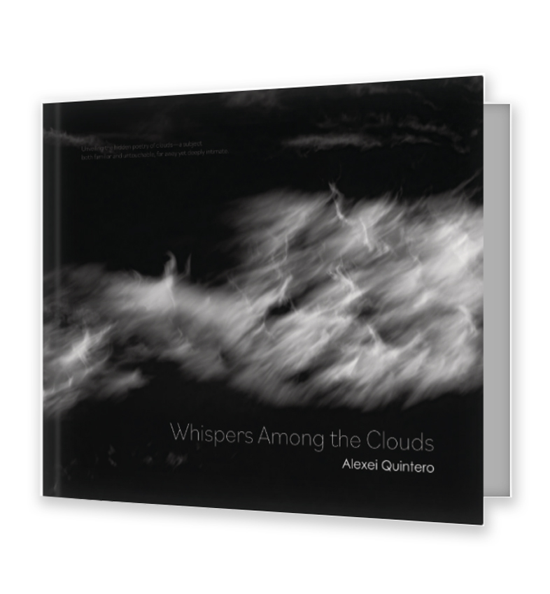 Whisper Among The Clouds — hardcover photo book cover