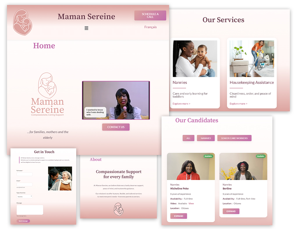 Crafting an impactful Brand Identity, Website & Custom Staff Platform 