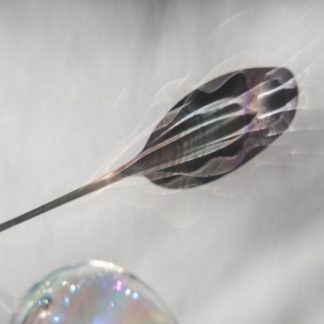 Vibrant Abstract Glass Photography Print 4 – Colorful Fine Art by Alexei Quintero