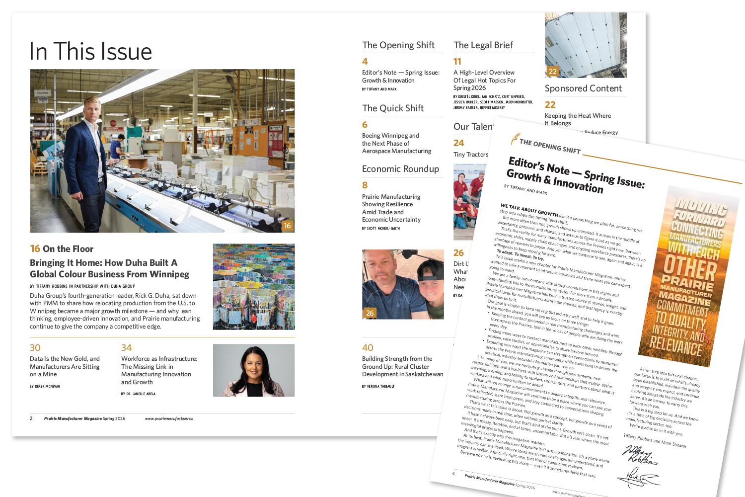 Magazine design