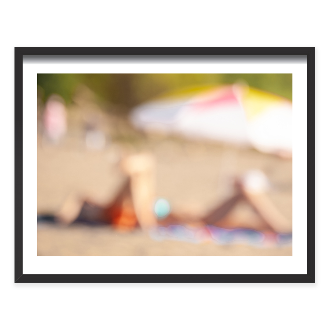 Blurred Horizons 3 – Minimalist Beach Landscape Art – Fine Art Photography Print