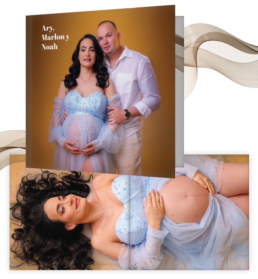 Example of a professionally designed photo book